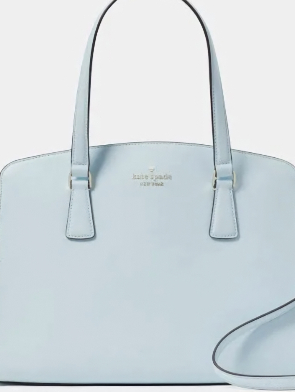 Kate Spade Sky Blue Perry Medium Leather Satchel